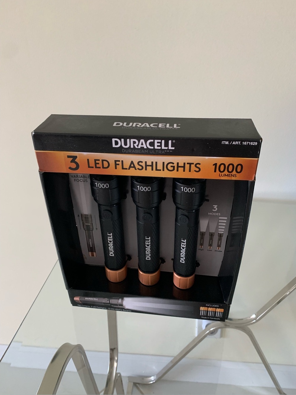 Duracell Flashlights 1000 lumen